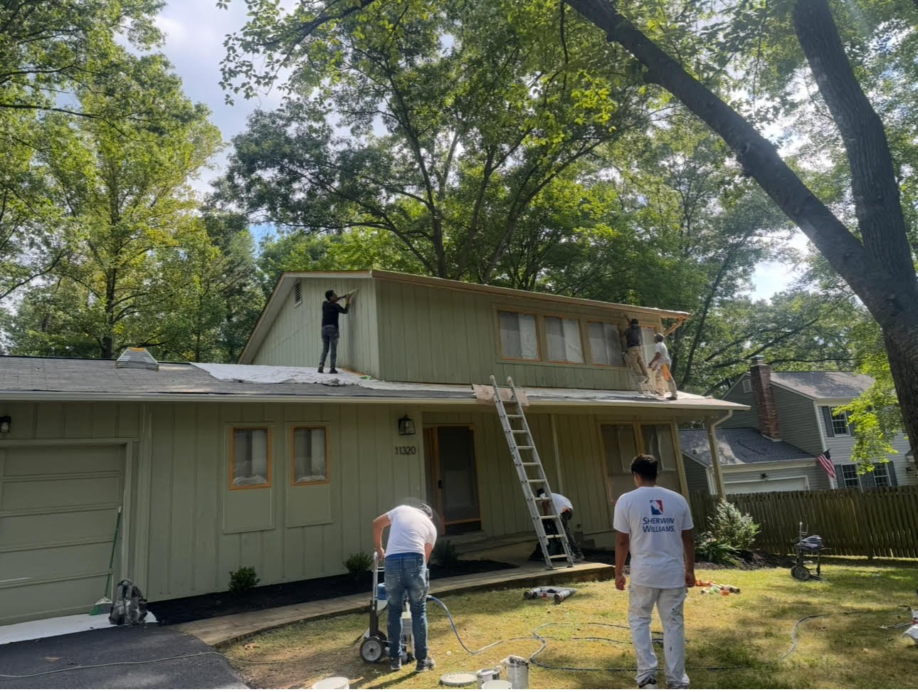 Before 2,800 st ft house $6,800