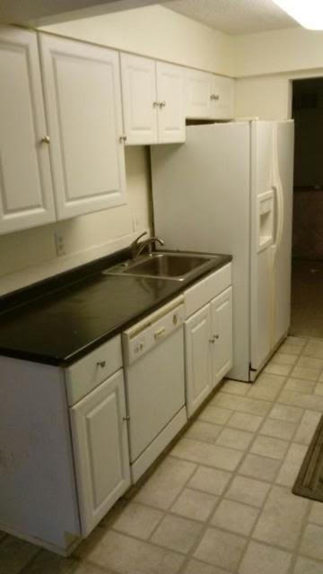 Kitchen cabinets before